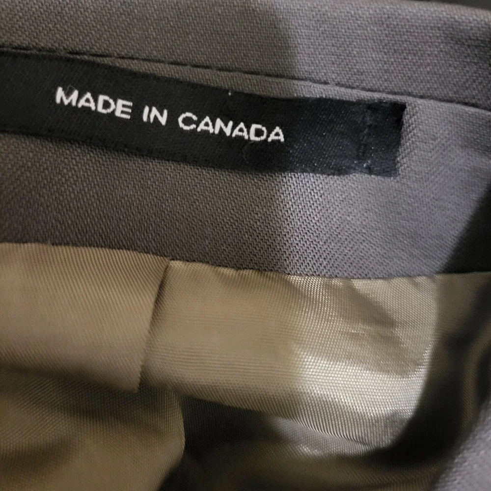 Calvin‎ Klein Blazer/Sports Jacket Army Green 100% Wool Size 42R